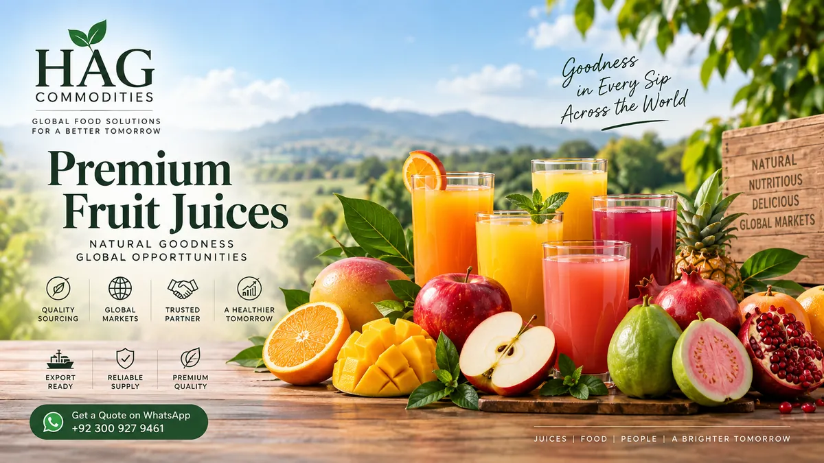 Pakistan fruit juice export to Botswana — HAG Commodities