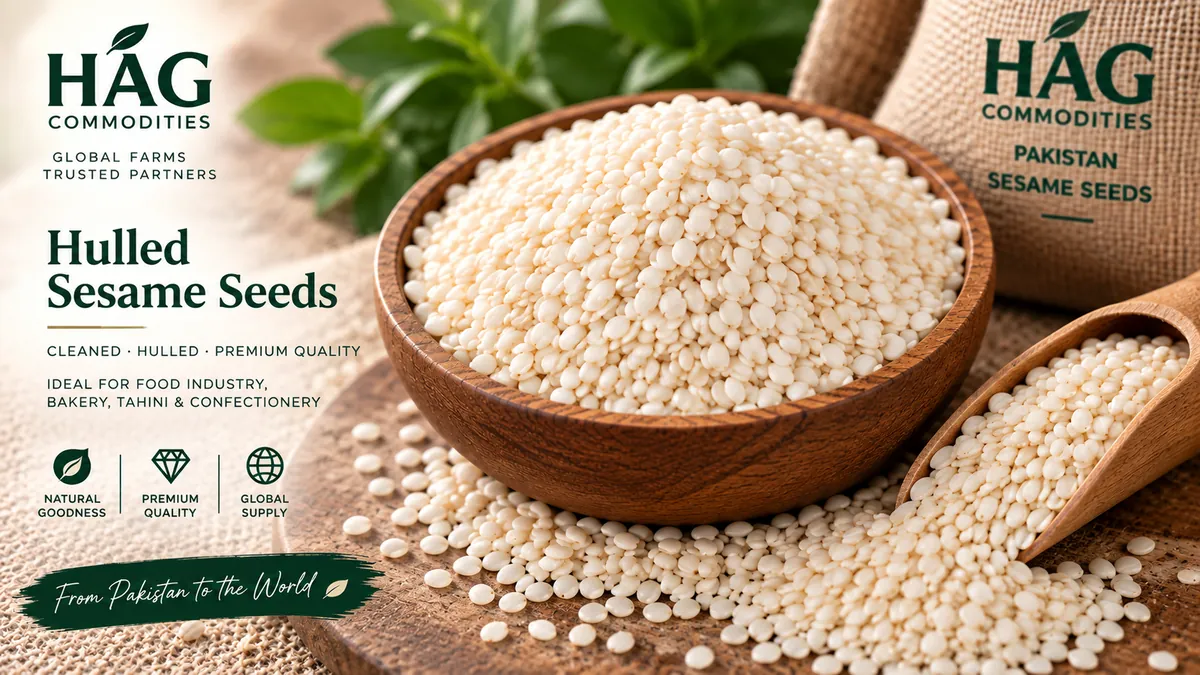Hulled Sesame Seeds Pakistan