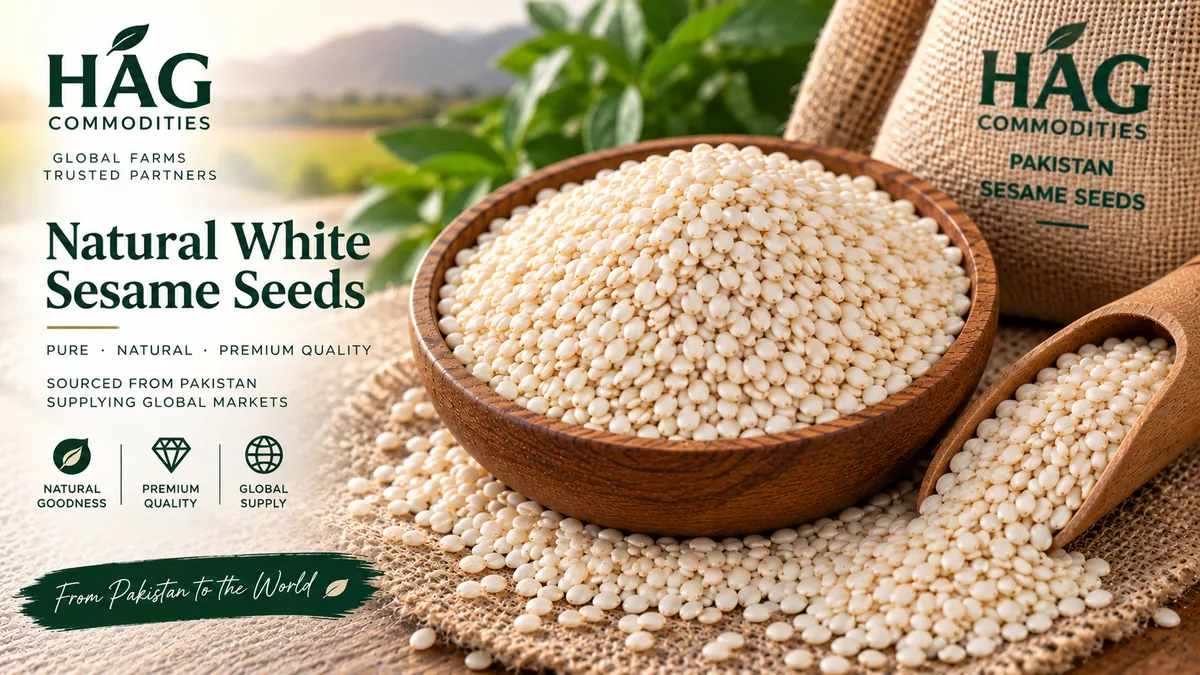 Natural White Sesame Seeds Pakistan